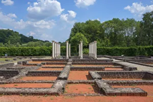Roman villa at Echternach, Kanton Echternach, Luxembourg Roman villa at Echternach, Kanton Echternach, Luxembourg