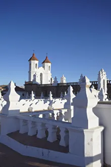 Rooftop of Convento de San Felipe Neri, Sucre (UNESCO World Heritage Site), Bolivia Rooftop of Convento de San Felipe Neri, Sucre (UNESCO World Heritage Site), Bolivia