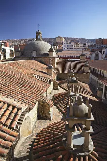Rooftop of San Francisco Church, La Paz, Bolivia Rooftop of San Francisco Church, La Paz, Bolivia