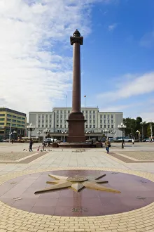 Russia, Kaliningrad, City Centre, Ploshchad Pobedy (Pobedy Square) Russia, Kaliningrad, City Centre, Ploshchad Pobedy (Pobedy Square)
