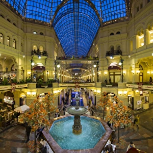 Russia, Moscow, Red Square, Gum Department Store, Interior Russia, Moscow, Red Square, Gum Department Store, Interior