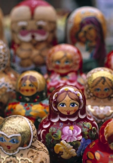 Prints of Russian Dolls, Riga, Latvia Latvia Prints: Russian Dolls Print, Riga Latvia AWL