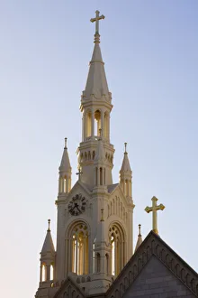 Saint Peter and Paul Church, Detail, Washington Square, San Francisco, California, USA Saint Peter and Paul Church, Detail, Washington Square, San Francisco, California, USA