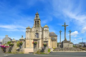 Sainte Thumette at Plomeur, Departement Finistere, Brittany, France Sainte Thumette at Plomeur, Departement Finistere, Brittany, France