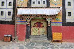 Sakya Monastery, Shigatse Prefecture, Tibet, China Sakya Monastery, Shigatse Prefecture, Tibet, China