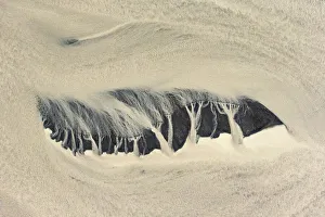 Sand patterns, Pjorsa River, Near Selfoss, Iceland Sand patterns, Pjorsa River, Near Selfoss, Iceland