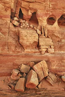 Valley of Fire Sandstone Structures Print - Nevada, USA