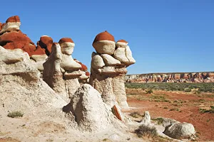 Sandstone erosion landscape in Blue Canyon - USA, Arizona, Coconino Sandstone erosion landscape in Blue Canyon - USA, Arizona, Coconino