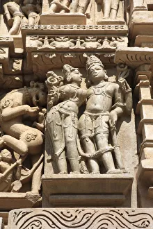 Sculpture of Parsvanatha, Jain temple, UNESCO World Heritage site, Khadjuraho, Madhya Sculpture of Parsvanatha, Jain temple, UNESCO World Heritage site, Khadjuraho, Madhya