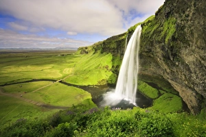 Seljalandfoss Waterfall, South Coast, Iceland Seljalandfoss Waterfall, South Coast, Iceland