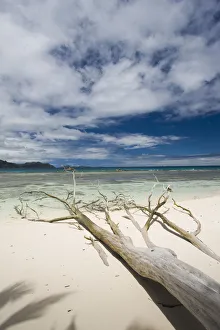 Seychelles, La Digue Island, Anse Severe beach Seychelles, La Digue Island, Anse Severe beach