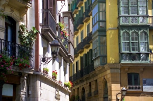 Siete Calles area, Bilbao, Basque Country, Spain Siete Calles area, Bilbao, Basque Country, Spain