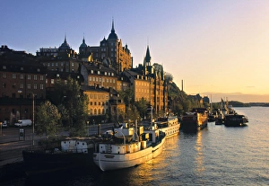 Stockholm Waterfront Prints: Soder Malarstrand