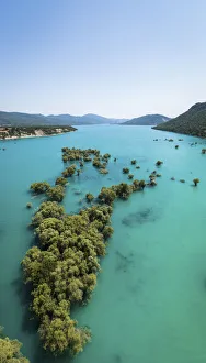 Spain, Aragon, Huesca, Ainsa, The reservoir of Mediano Spain, Aragon, Huesca, Ainsa, The reservoir of Mediano