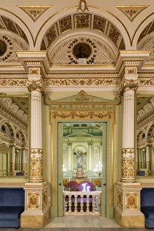 Spain, Catalonia, Barcelona, Liceu, The Mirrors Room Spain, Catalonia, Barcelona, Liceu, The Mirrors Room