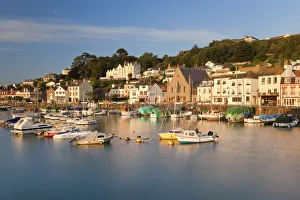 Prints of St Aubins Harbour, Jersey, Channel Islands, UK Related Prints: St Aubins Harbour Print, Jersey, Channel Islands UK