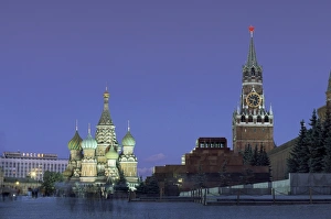 St. Basil's Cathedral Print, Red Square, Moscow