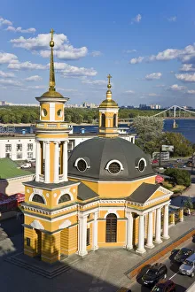 St. Nicholas Naberezhny chuch, Podil distict, Ddnipro river, Kiev, Ukraine St. Nicholas Naberezhny chuch, Podil distict, Ddnipro river, Kiev, Ukraine
