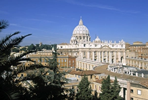 Rome Cityscape Photography Prints: St. Peter s