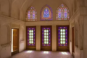 Images Dated 28th April 2005: The stained glass windows of traditional house