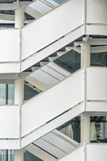 Staircase at Imperial College London, South Kensington, London,England, UK Staircase at Imperial College London, South Kensington, London,England, UK
