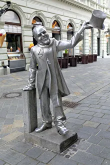 Statue of Cavalier Schoner Naci, Bratislava, Slovakia Statue of Cavalier Schoner Naci, Bratislava, Slovakia