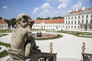 Statue at Esterhazy Palace, Fertod, Western Transdanubia, Hungary Statue at Esterhazy Palace, Fertod, Western Transdanubia, Hungary