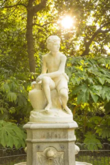 Statue in St. James's Park, London, England, UK Statue in St. James's Park, London, England, UK