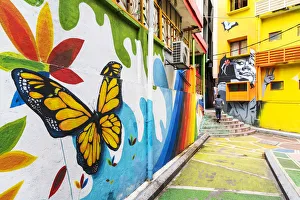 Street Art, Kuala Lumpur, Malaysia, South East Asia Street Art, Kuala Lumpur, Malaysia, South East Asia