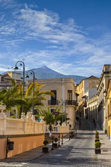 Street Scene, La Orotava, Tenerife, Canary Islands, Spain Street Scene, La Orotava, Tenerife, Canary Islands, Spain