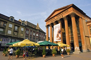 Subotica Theatre Classical Style Building with Cointhian Subotica Theatre Classical Style Building with Cointhian