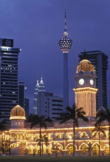 Malaysia Architecture Prints: Sultan Abdul Samad Building