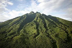 Images Dated 2011 March: Print of Mount Sabyinyo's Tripoint at 3,645m