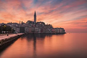 Sunset view of Rovinj - Rovigno, Istria, Croatia Sunset view of Rovinj - Rovigno, Istria, Croatia