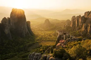 Meteora Monastery Print