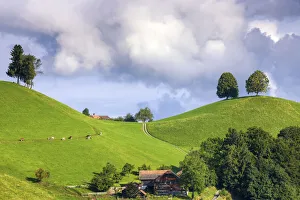 Switzerland, Berner Oberland, Emmental, Teuffenthal village Switzerland, Berner Oberland, Emmental, Teuffenthal village