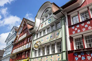 Switzerland, Canton Appenzell, Appenzell town Switzerland, Canton Appenzell, Appenzell town