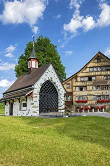 Switzerland, Canton Appenzell, Stoos chapel Switzerland, Canton Appenzell, Stoos chapel