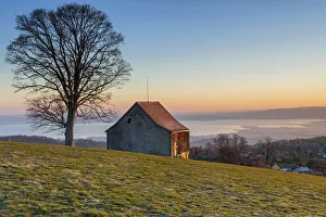 Switzerland, Canton Appenzell, view from Höchi, Lake Constance Switzerland, Canton Appenzell, view from Höchi, Lake Constance