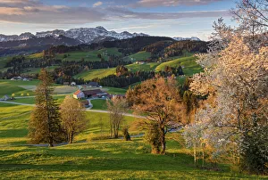 Switzerland, Canton Appenzell, view from SAA¤ntisblick Switzerland, Canton Appenzell, view from SAA¤ntisblick