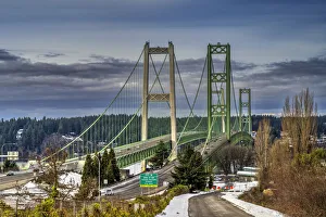 Tacoma Narrows Bridge, Tacoma, Washington, USA Tacoma Narrows Bridge, Tacoma, Washington, USA
