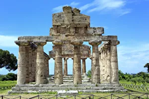 Temple of Athena (500 BC), Paestum, Campania, Italy Temple of Athena (500 BC), Paestum, Campania, Italy