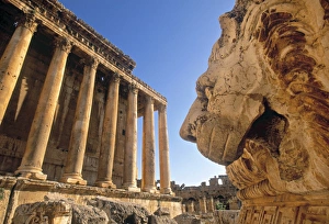 Prints of Temple of Bacchus, Baalbek, Bekaa Valley, Lebanon Baalbek Prints: Temple of Bacchus Print, Baalbek, Lebanon