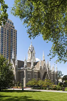 Temple Square, Salt Lake City, Utah, United States of America, USA Temple Square, Salt Lake City, Utah, United States of America, USA