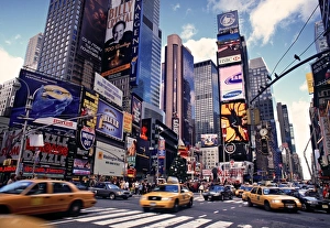 Manhattan Tourist Attractions Prints: Times Square