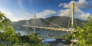 Ting Kau Bridge, Tsing Yi, Hong Kong, China Ting Kau Bridge, Tsing Yi, Hong Kong, China