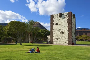 Torre del Conde in San Sebastian, La Gomera, Canary Islands, Spain Torre del Conde in San Sebastian, La Gomera, Canary Islands, Spain
