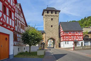 Torturm at Dausenau, Lahn valley, Rhineland-Palatinate,Germany Torturm at Dausenau, Lahn valley, Rhineland-Palatinate,Germany