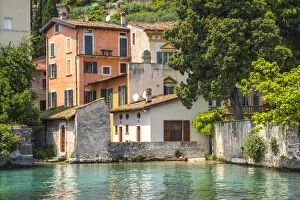 Toscolano village, Garda Lake, Brescia district, Lombardia, Italy Toscolano village, Garda Lake, Brescia district, Lombardia, Italy