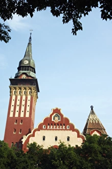The Town Hall Art Nouveau Style Building built in 1910 The Town Hall Art Nouveau Style Building built in 1910
